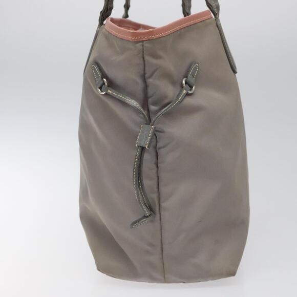 PRADA Tote Bag Nylon Gray - Picture 5 of 9